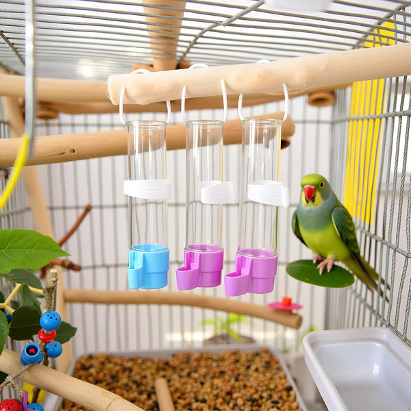 Automatic Hanging Plastic Bird Water Dispenser (1 Pc)